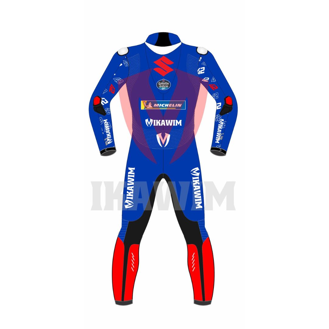 Alex Rins Suzuki Suit Motogp 2022 Motorbike Racing Leather Suit