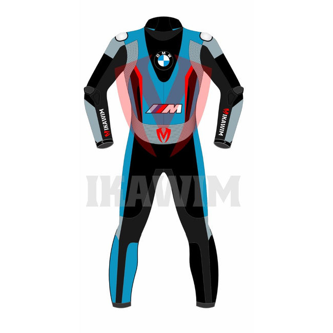 BMW PRO 2023 MOTORBIKE RACING LEATHER SUIT