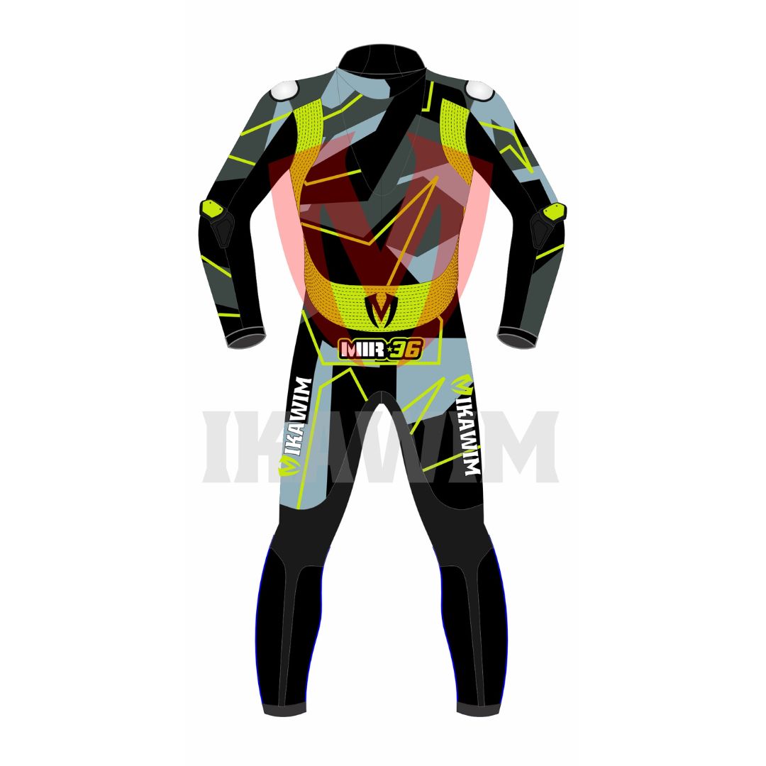 JOAN MIR HONDA WINTER TEST 2023 MOTORBIKE RACING LEATHER SUIT