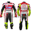 Valentino Rossi Ducati Motorbike Racing Leather Suit