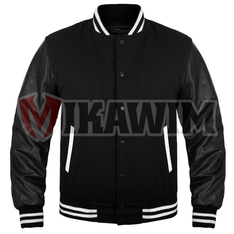 Elevate Your Fashion Game with a Black Varsity Jacket