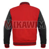 Elevate Your Fashion Game with a Black And Red Varsity Jacket