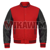 Elevate Your Fashion Game with a Black And Red Varsity Jacket