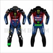 FRANCO MORBIDELLI YAMAHA MOTOGP 2023 MOTORBIKE RACING LEATHER SUIT