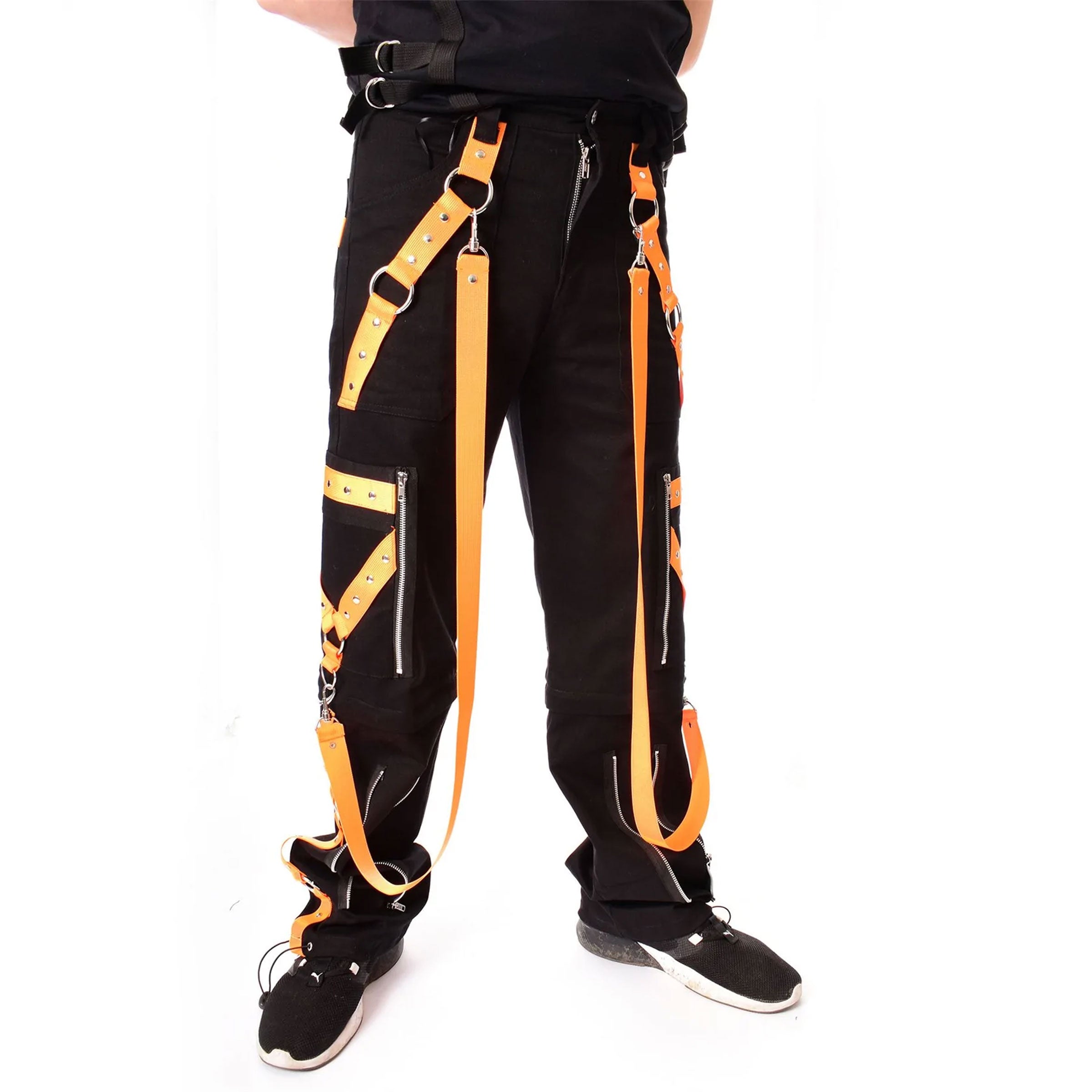 Anarchy Pants Black Orange