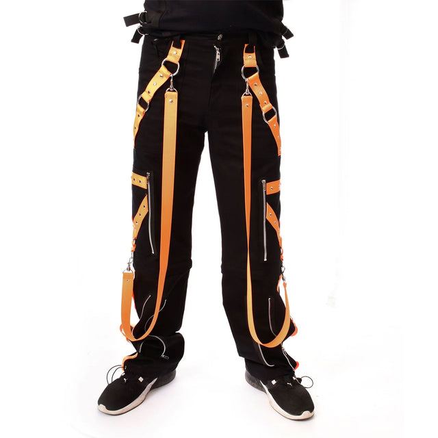 Anarchy Pants Black Orange