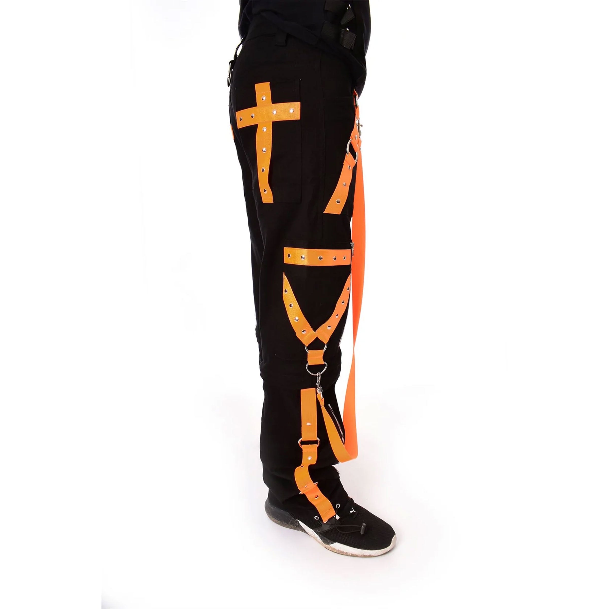 Anarchy Pants Black Orange