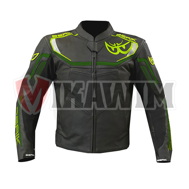 Berik Motorbike Racing Leather Jacket All Sizes