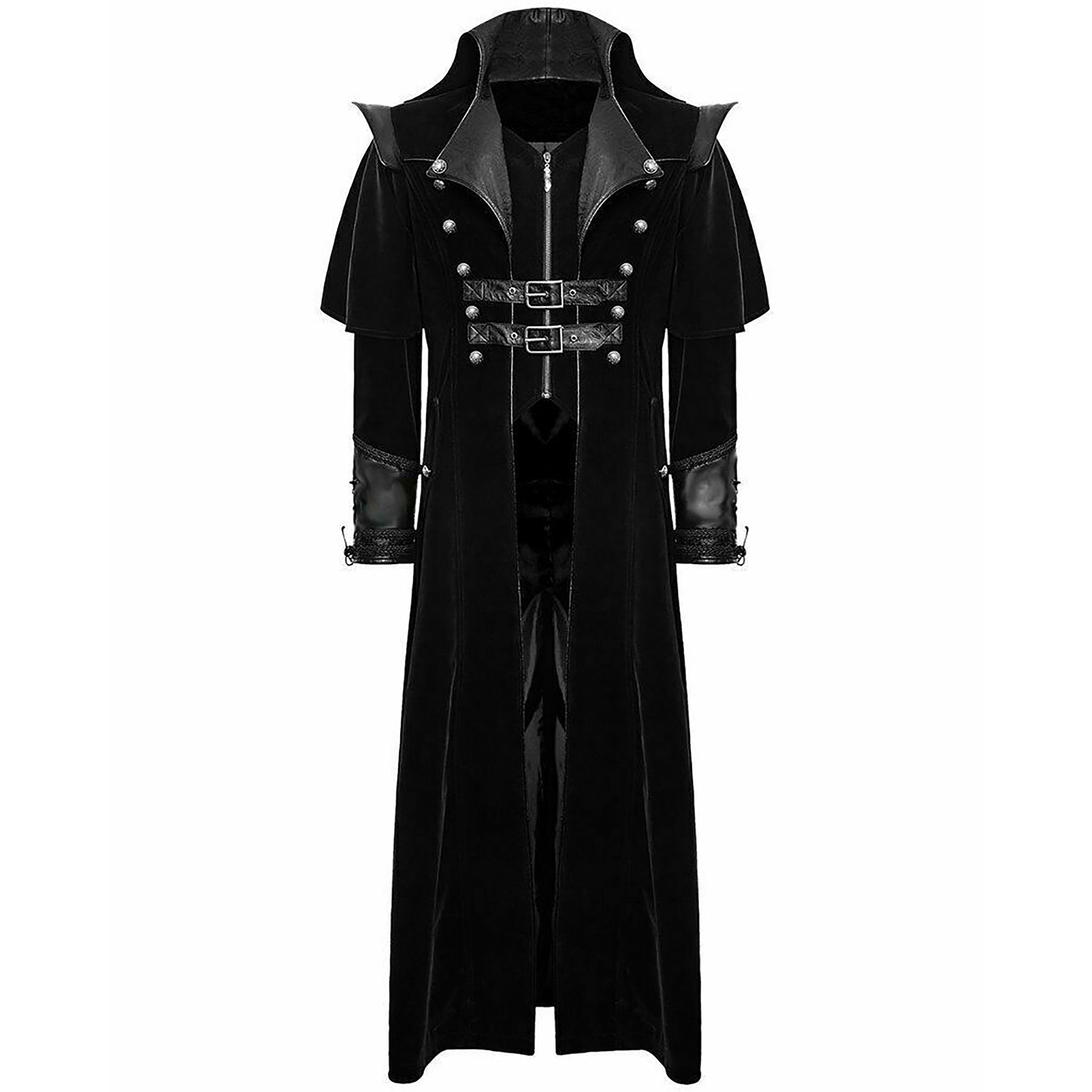 Gothic Steampunk Punk Highwayman Regency Long Coat