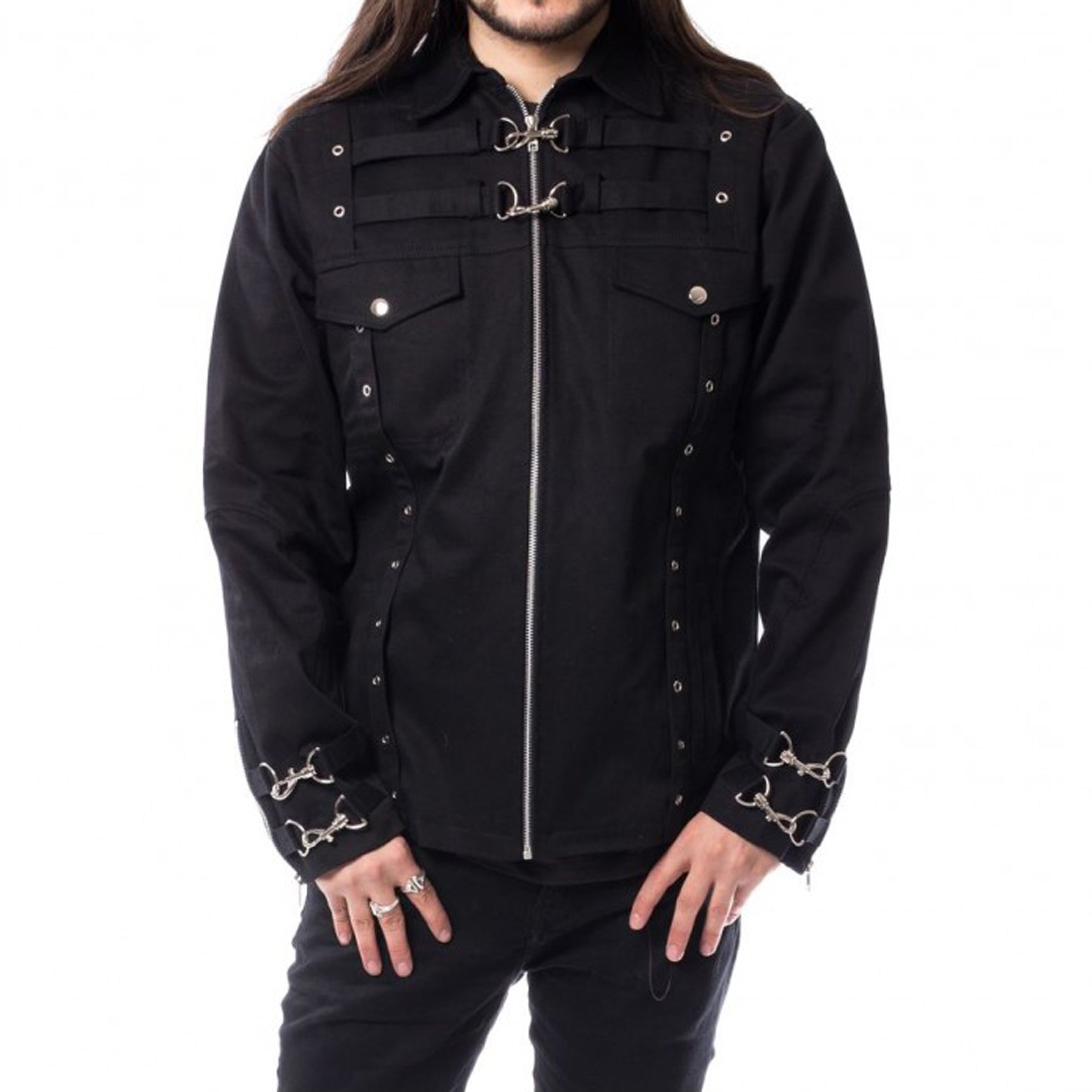 Gothic Veste Chemical Black Aleksi Jacket