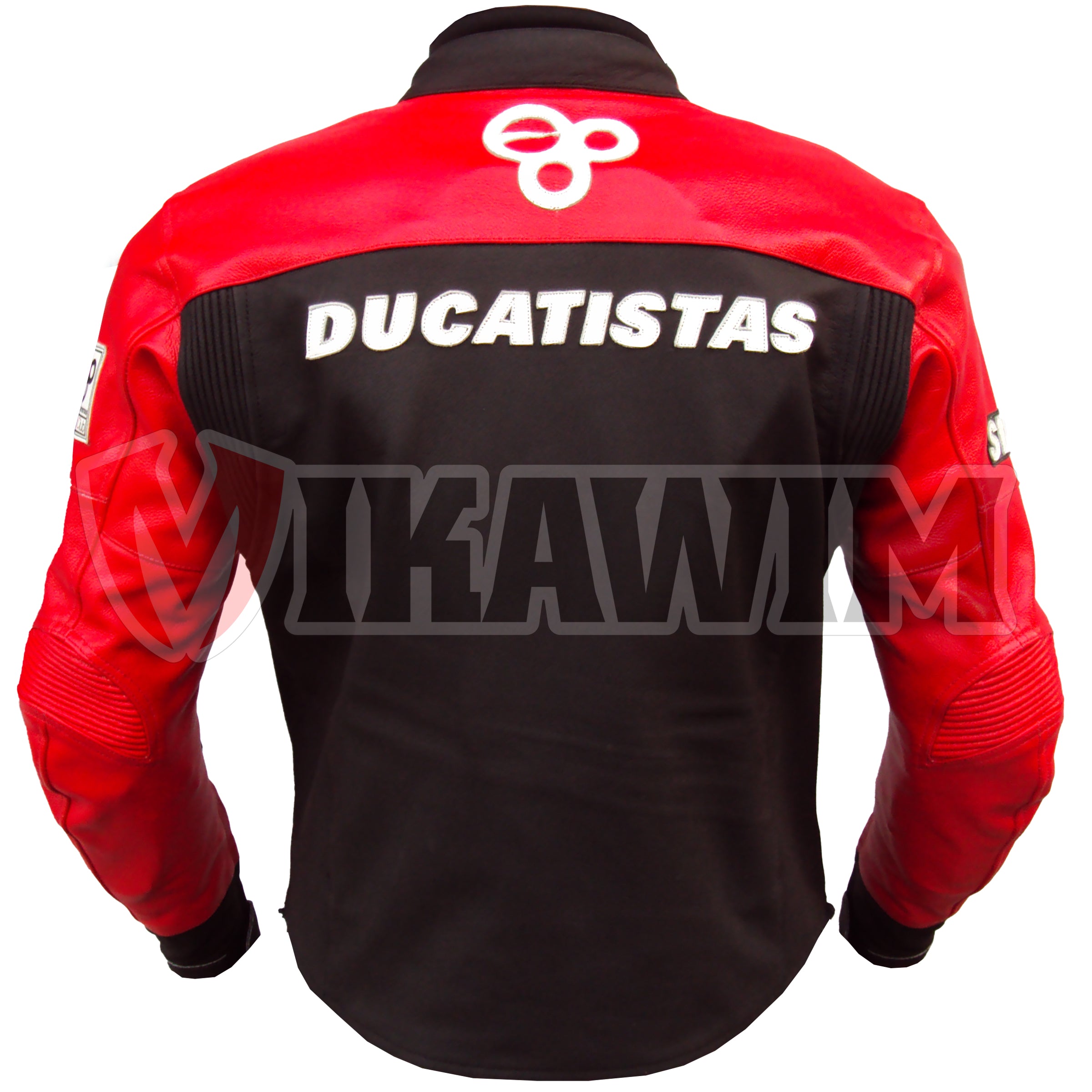 Racing- Inspired Ducati Leather Jacket - Motorcycle Apparel for Bike Enthusiasts