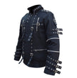 Cosplay Costume Coat Black Custom Made Gothic Jacket