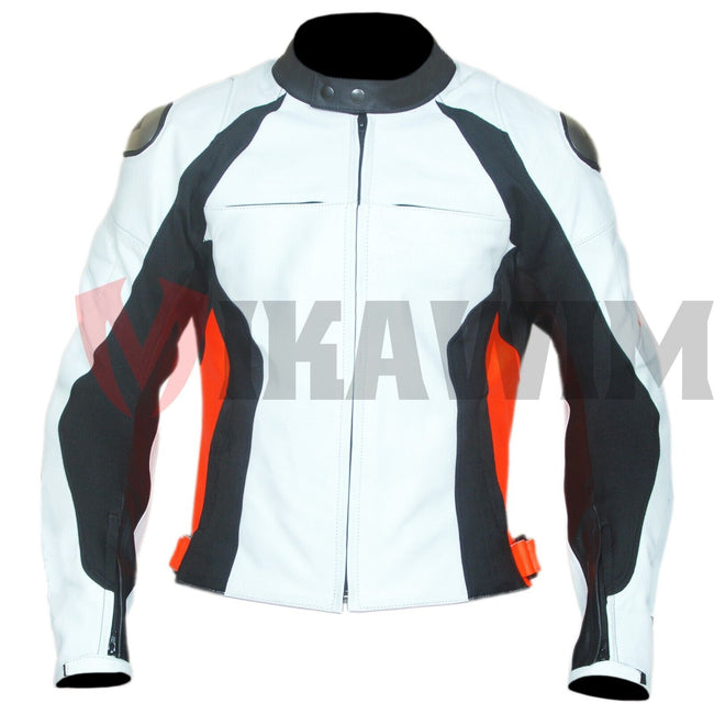 motorbike racing leather jacket