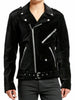 Gothic Motorbike Black Velvet Jacket