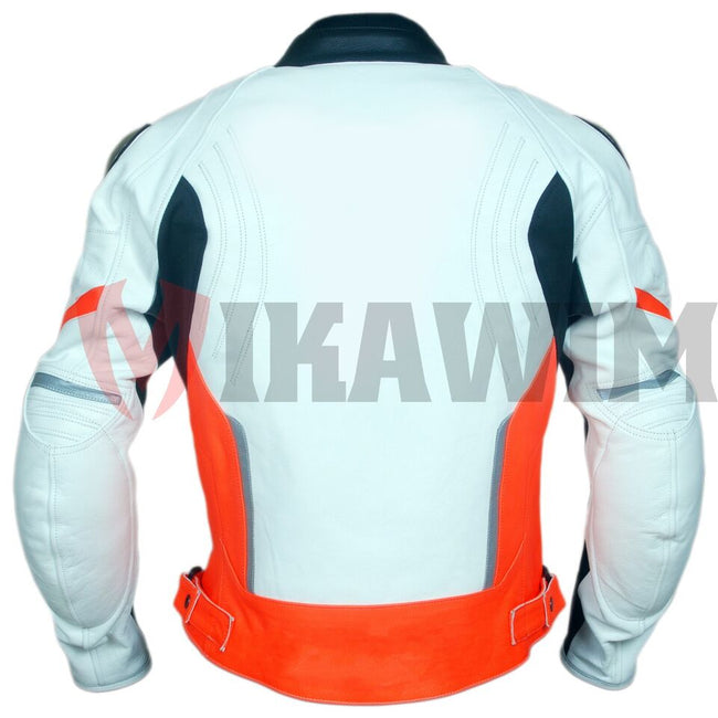 motorbike racing leather jacket