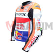 Marc Marquez Repsol Men's Motorbike Racing Leather Jacket