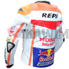 Marc Marquez Repsol Men's Motorbike Racing Leather Jacket